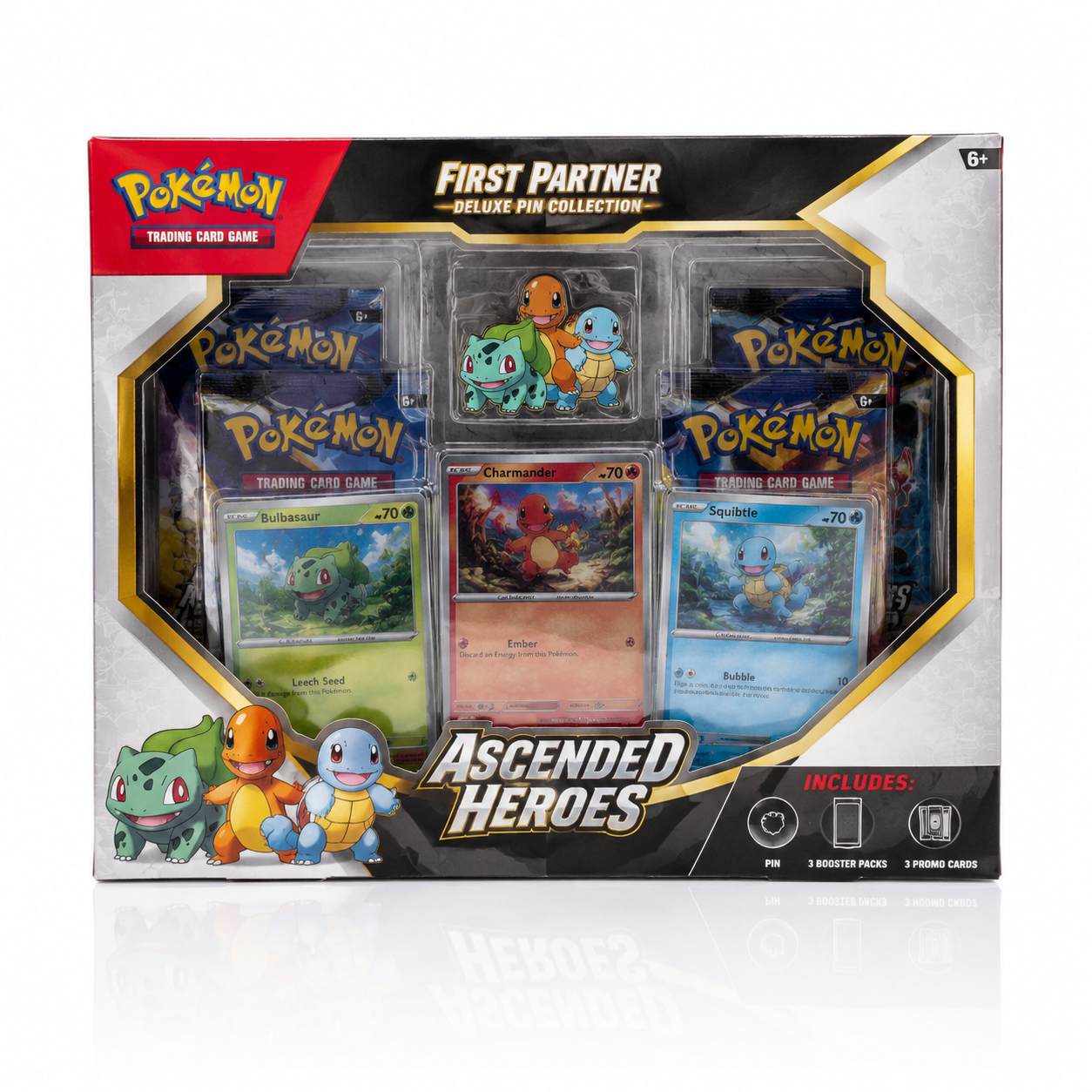 Ascended Heroes First Partner Deluxe Pin Collection